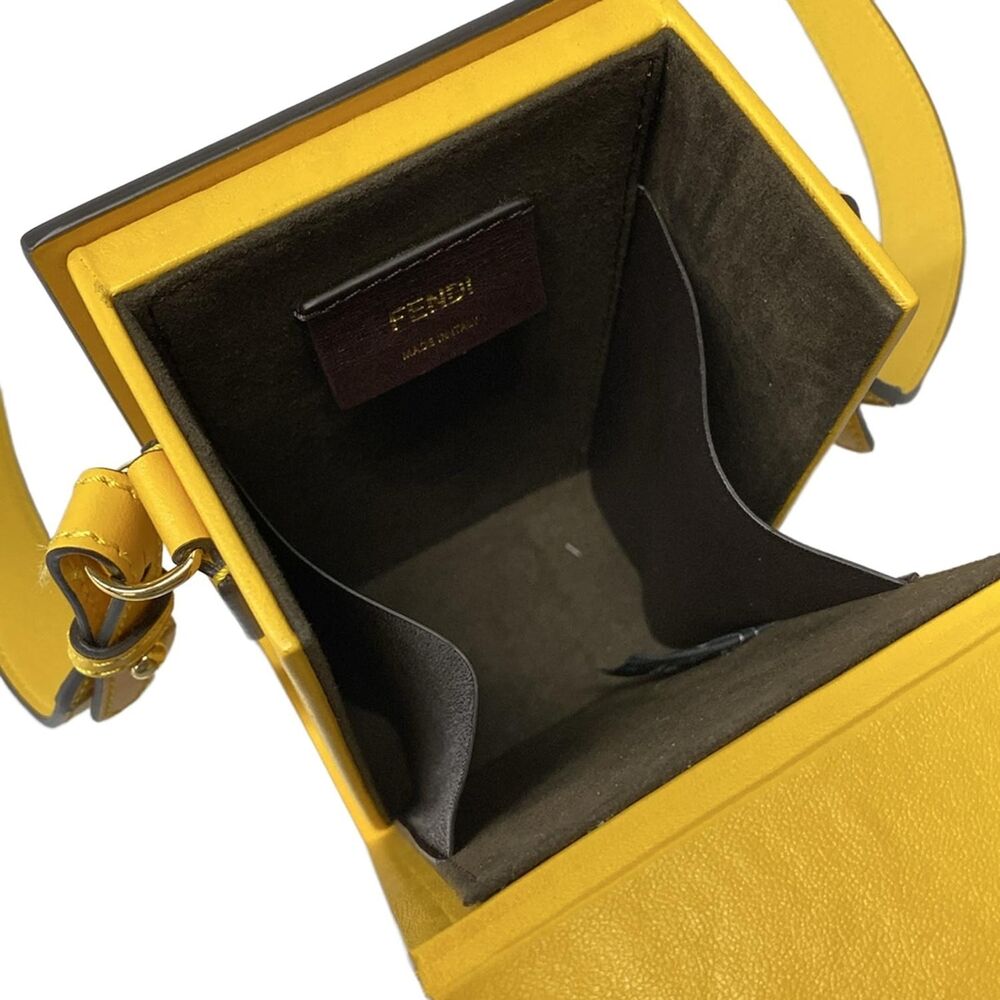 Fendi Pack Shoulder Bag 8BT339 Yellow Light Blue - Picture 7 of 15